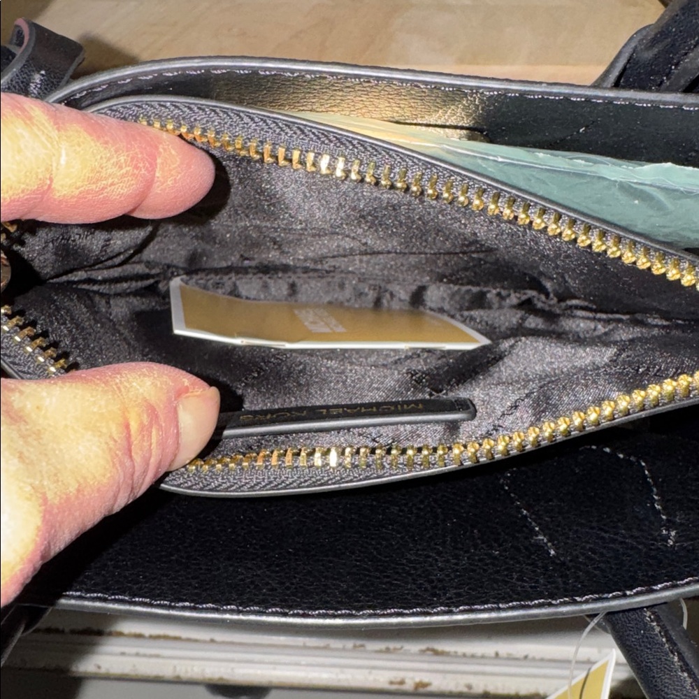 Michael Kors Black Satchel Bag - Picture 8 of 9